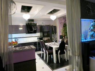 Aquário no interior de um apartamento ou casa: 145+ (Foto) tipos de decoração de seu design (canto, seco, parede divisória, pequeno)