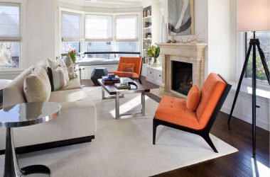 Elegância discreta do estilo americano: Escolhendo um design para um apartamento (sala de estar, quarto, cozinha)