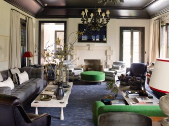 Elegância discreta do estilo americano: Escolhendo um design para um apartamento (sala de estar, quarto, cozinha)