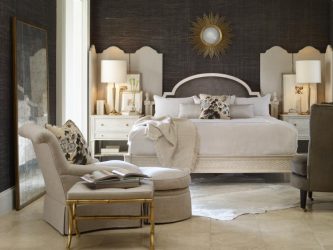 Elegância discreta do estilo americano: Escolhendo um design para um apartamento (sala de estar, quarto, cozinha)