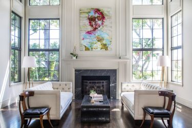 Elegância discreta do estilo americano: Escolhendo um design para um apartamento (sala de estar, quarto, cozinha)