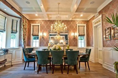 Elegância discreta do estilo americano: Escolhendo um design para um apartamento (sala de estar, quarto, cozinha)
