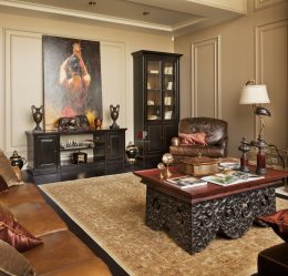 Elegância discreta do estilo americano: Escolhendo um design para um apartamento (sala de estar, quarto, cozinha)
