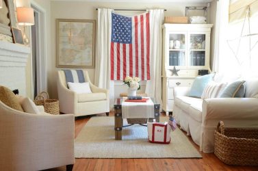 Elegância discreta do estilo americano: Escolhendo um design para um apartamento (sala de estar, quarto, cozinha)
