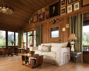 Elegância discreta do estilo americano: Escolhendo um design para um apartamento (sala de estar, quarto, cozinha)