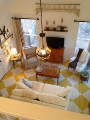 Elegância discreta do estilo americano: Escolhendo um design para um apartamento (sala de estar, quarto, cozinha)