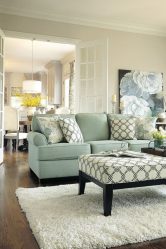 Elegância discreta do estilo americano: Escolhendo um design para um apartamento (sala de estar, quarto, cozinha)