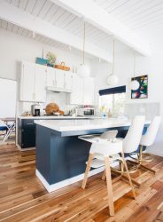 Elegância discreta do estilo americano: Escolhendo um design para um apartamento (sala de estar, quarto, cozinha)