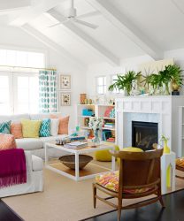 Elegância discreta do estilo americano: Escolhendo um design para um apartamento (sala de estar, quarto, cozinha)