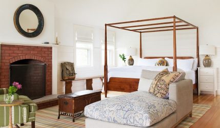 Elegância discreta do estilo americano: Escolhendo um design para um apartamento (sala de estar, quarto, cozinha)