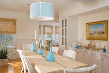 Elegância discreta do estilo americano: Escolhendo um design para um apartamento (sala de estar, quarto, cozinha)