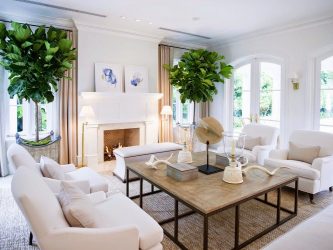 Elegância discreta do estilo americano: Escolhendo um design para um apartamento (sala de estar, quarto, cozinha)