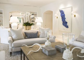 Elegância discreta do estilo americano: Escolhendo um design para um apartamento (sala de estar, quarto, cozinha)