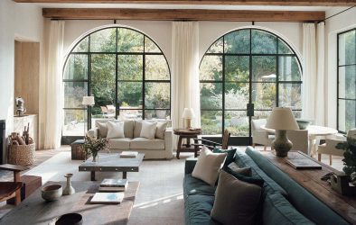 Elegância discreta do estilo americano: Escolhendo um design para um apartamento (sala de estar, quarto, cozinha)
