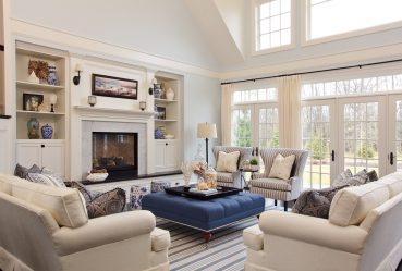 Elegância discreta do estilo americano: Escolhendo um design para um apartamento (sala de estar, quarto, cozinha)