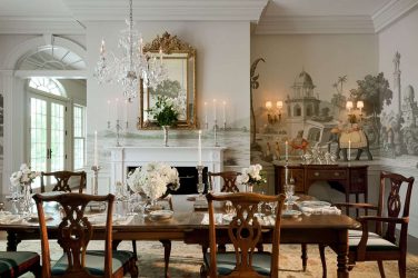 Elegância discreta do estilo americano: Escolhendo um design para um apartamento (sala de estar, quarto, cozinha)