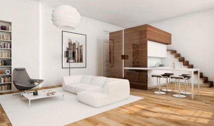 Entresol: 155+ Fotos em interiores modernos de apartamentos. Escolhendo opções para o corredor, cozinha, acima da porta