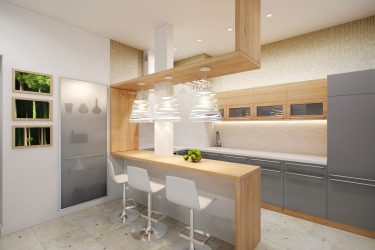 Arco para a cozinha em vez da porta: 115+ (Foto) Design entre salas