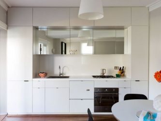 Arco para a cozinha em vez da porta: 115+ (Foto) Design entre salas