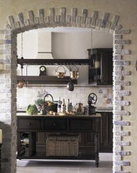 Arco para a cozinha em vez da porta: 115+ (Foto) Design entre salas