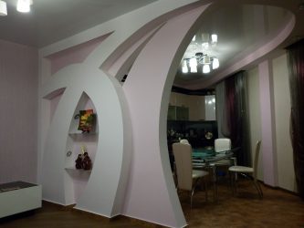 Arco para a cozinha em vez da porta: 115+ (Foto) Design entre salas