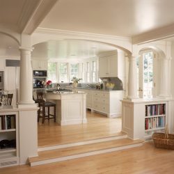 Arco para a cozinha em vez da porta: 115+ (Foto) Design entre salas