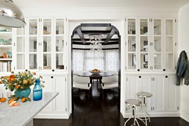 Arco para a cozinha em vez da porta: 115+ (Foto) Design entre salas