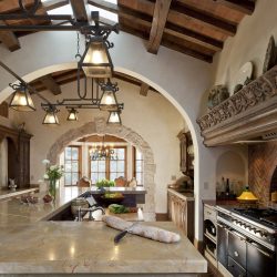 Arco para a cozinha em vez da porta: 115+ (Foto) Design entre salas
