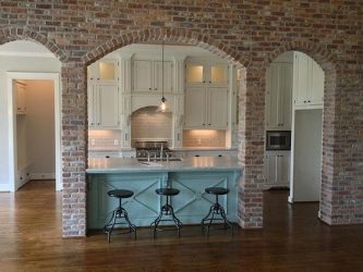 Arco para a cozinha em vez da porta: 115+ (Foto) Design entre salas