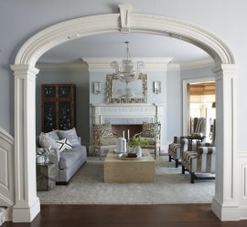 Arco para a cozinha em vez da porta: 115+ (Foto) Design entre salas