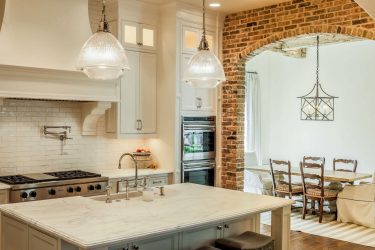 Arco para a cozinha em vez da porta: 115+ (Foto) Design entre salas