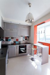 Arco para a cozinha em vez da porta: 115+ (Foto) Design entre salas