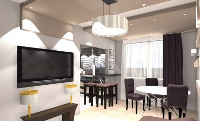 Arco para a cozinha em vez da porta: 115+ (Foto) Design entre salas