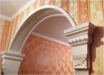 Tipos de bela arca de Drywall (mais de 210 fotos): design de interiores do-it-yourself