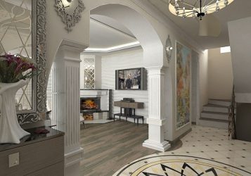 Tipos de bela arca de Drywall (mais de 210 fotos): design de interiores do-it-yourself