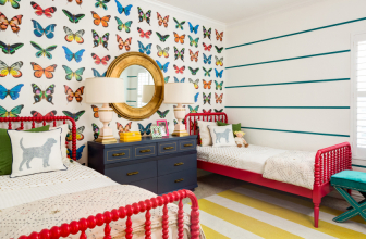 Beautiful Butterflies on the wall do it yourself: 140+ (Photo) decorations in the interior (paper, volumetric, stickers)