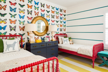 Lindas borboletas na parede faça você mesmo: 140+ (Foto) decorações no interior (papel, volumétrico, adesivos)