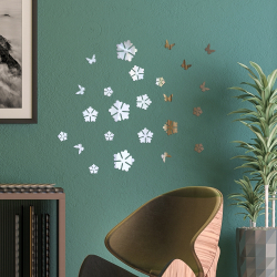 Lindas borboletas na parede faça você mesmo: 140+ (Foto) decorações no interior (papel, volumétrico, adesivos)