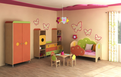 Lindas borboletas na parede faça você mesmo: 140+ (Foto) decorações no interior (papel, volumétrico, adesivos)