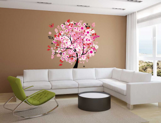 Lindas borboletas na parede faça você mesmo: 140+ (Foto) decorações no interior (papel, volumétrico, adesivos)