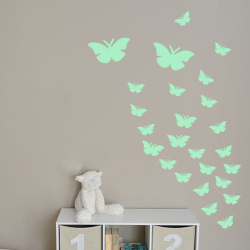 Lindas borboletas na parede faça você mesmo: 140+ (Foto) decorações no interior (papel, volumétrico, adesivos)