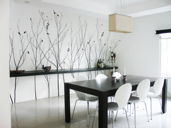 Lindas borboletas na parede faça você mesmo: 140+ (Foto) decorações no interior (papel, volumétrico, adesivos)