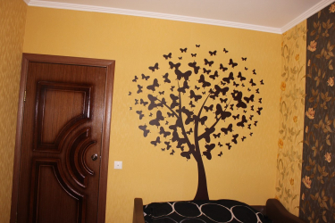 Lindas borboletas na parede faça você mesmo: 140+ (Foto) decorações no interior (papel, volumétrico, adesivos)