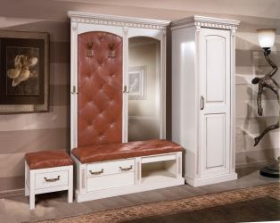 Os tipos mais práticos de banquetas para o corredor: com prateleiras, assento e cabide! 215+ (Photo) Exemplos de design
