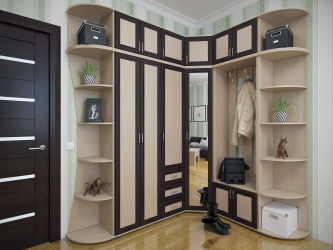 Os tipos mais práticos de banquetas para o corredor: com prateleiras, assento e cabide! 215+ (Photo) Exemplos de design