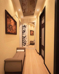 Os tipos mais práticos de banquetas para o corredor: com prateleiras, assento e cabide! 215+ (Photo) Exemplos de design