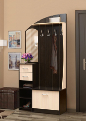 Os tipos mais práticos de banquetas para o corredor: com prateleiras, assento e cabide! 215+ (Photo) Exemplos de design
