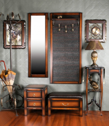 Os tipos mais práticos de banquetas para o corredor: com prateleiras, assento e cabide! 215+ (Photo) Exemplos de design