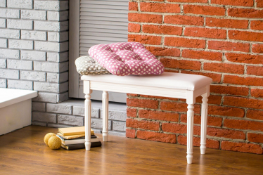 Os tipos mais práticos de banquetas para o corredor: com prateleiras, assento e cabide! 215+ (Photo) Exemplos de design