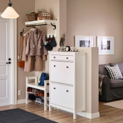 Os tipos mais práticos de banquetas para o corredor: com prateleiras, assento e cabide! 215+ (Photo) Exemplos de design